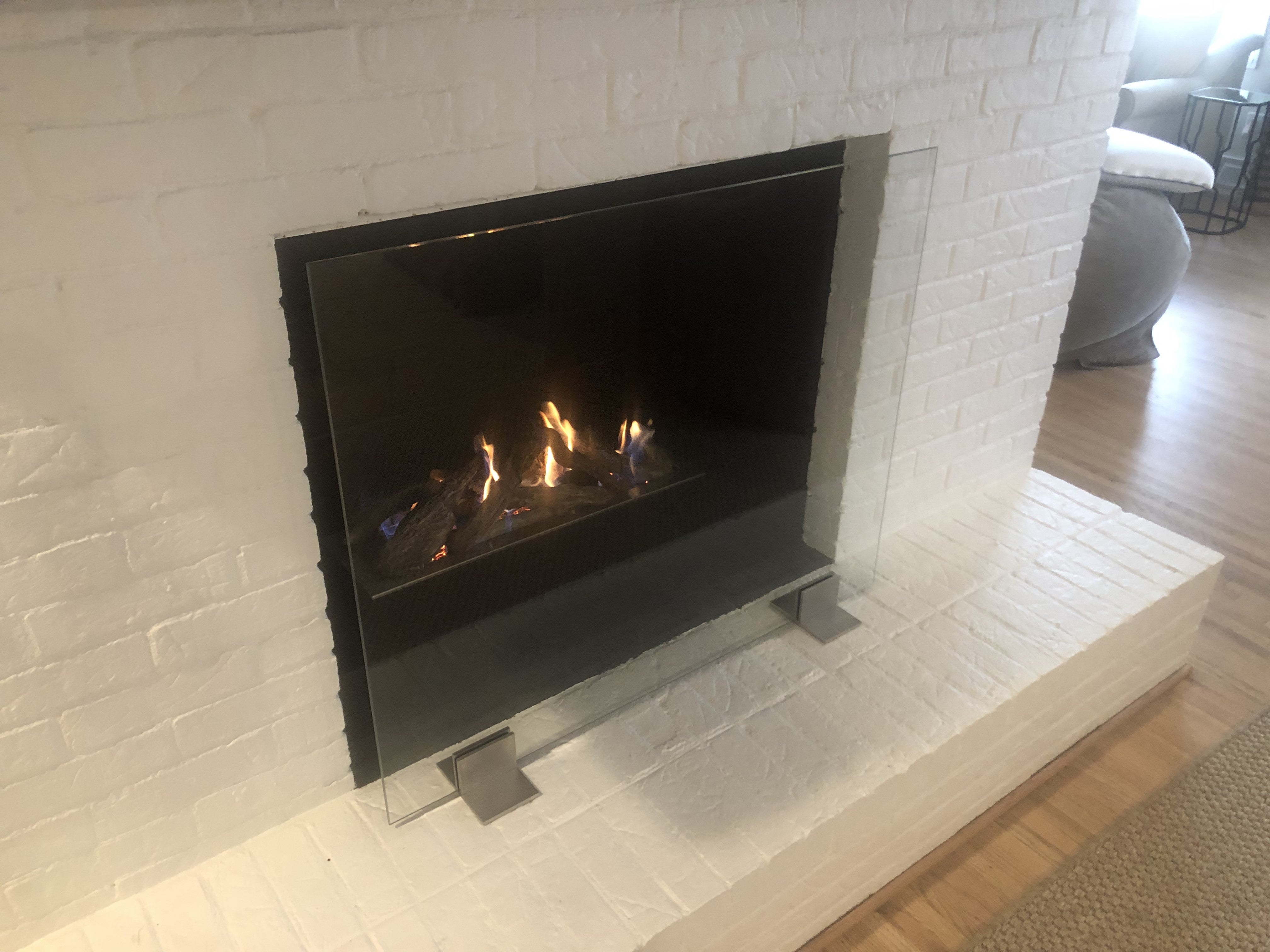 The Glass Firescreen